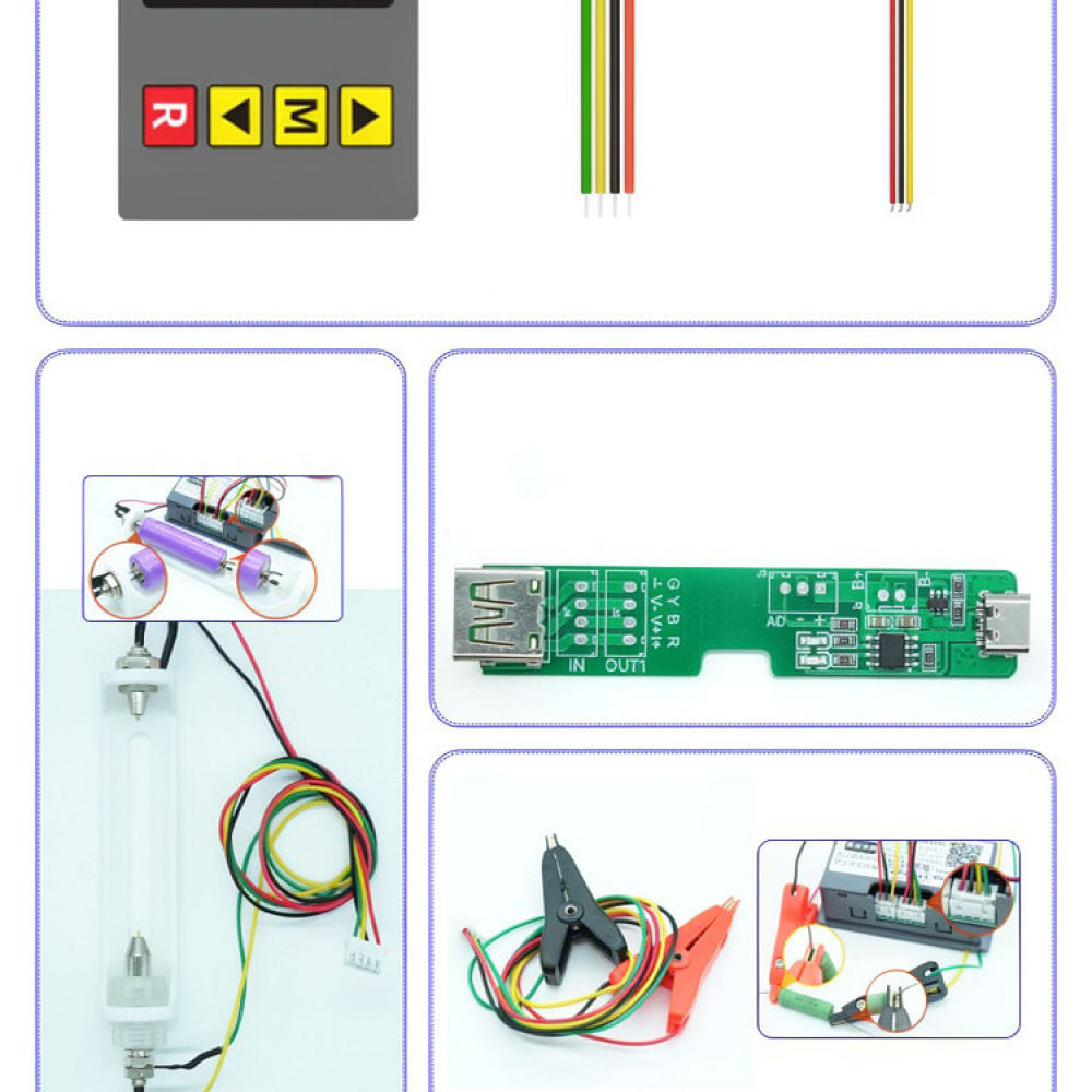 Battery Internal Resistance Vo - огляд і ціна Battery Internal Resistance Tester Four Wire