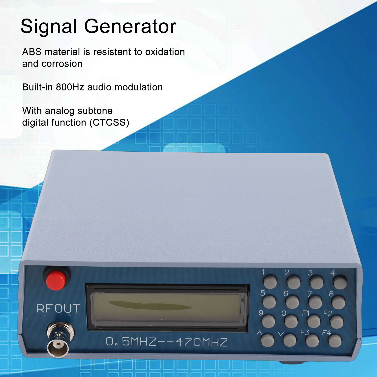 Function Signal Generator RF S - огляд і ціна Rf Signal Generator 0.5Mhz To 470Mhz